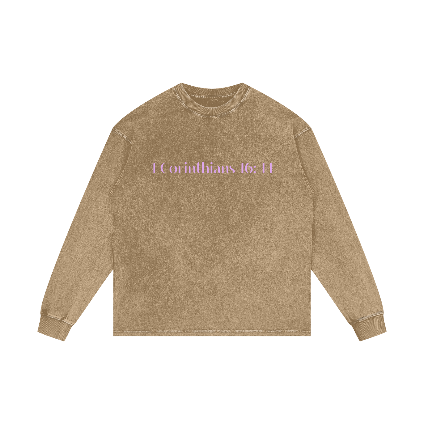 "done with love." Crewneck