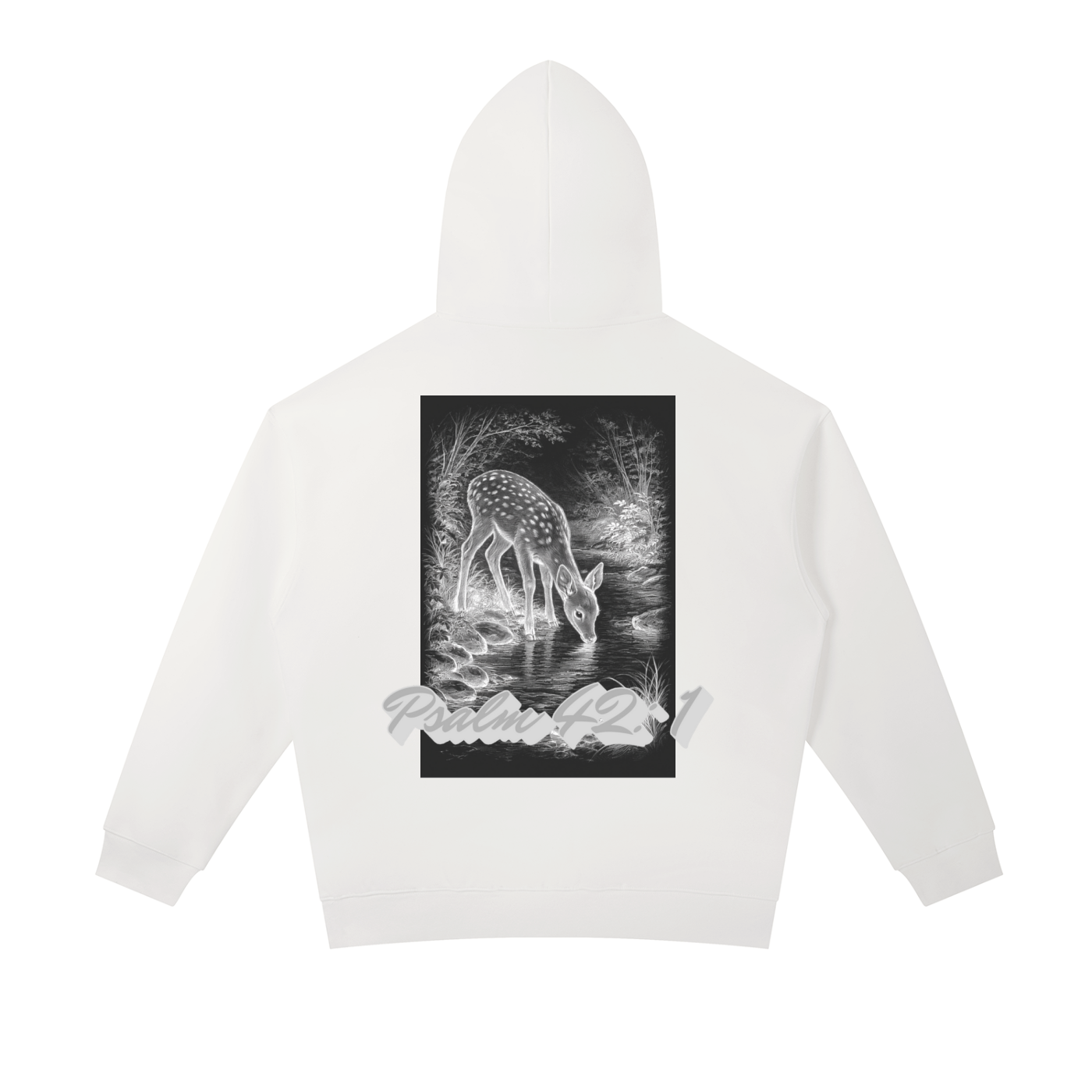 "Psalm 42:1" Heavyweight Hoodie