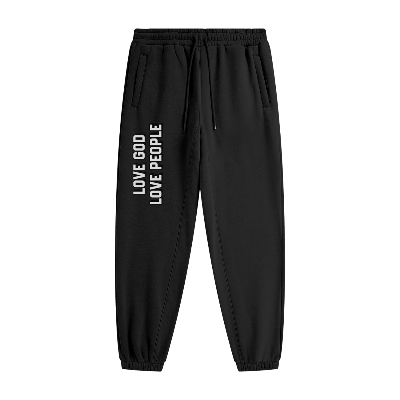 "Love God, Love People" Joggers