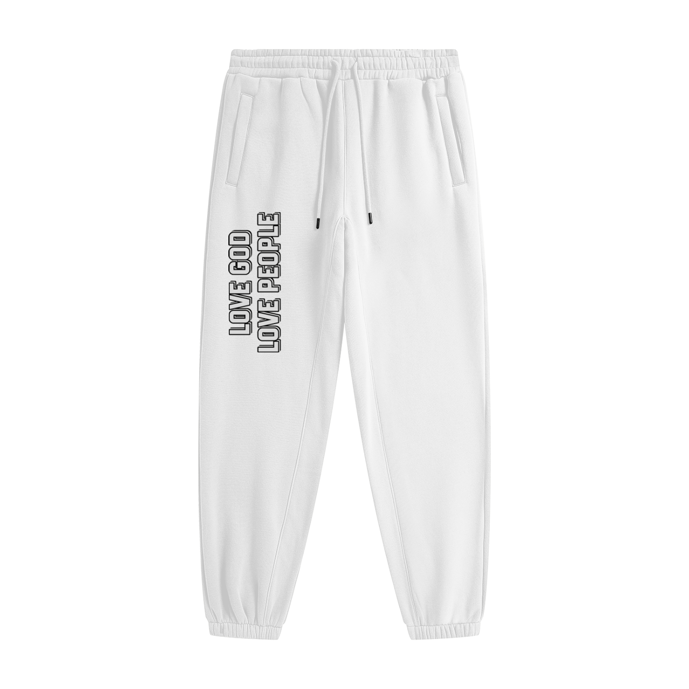 "Love God, Love People" Joggers