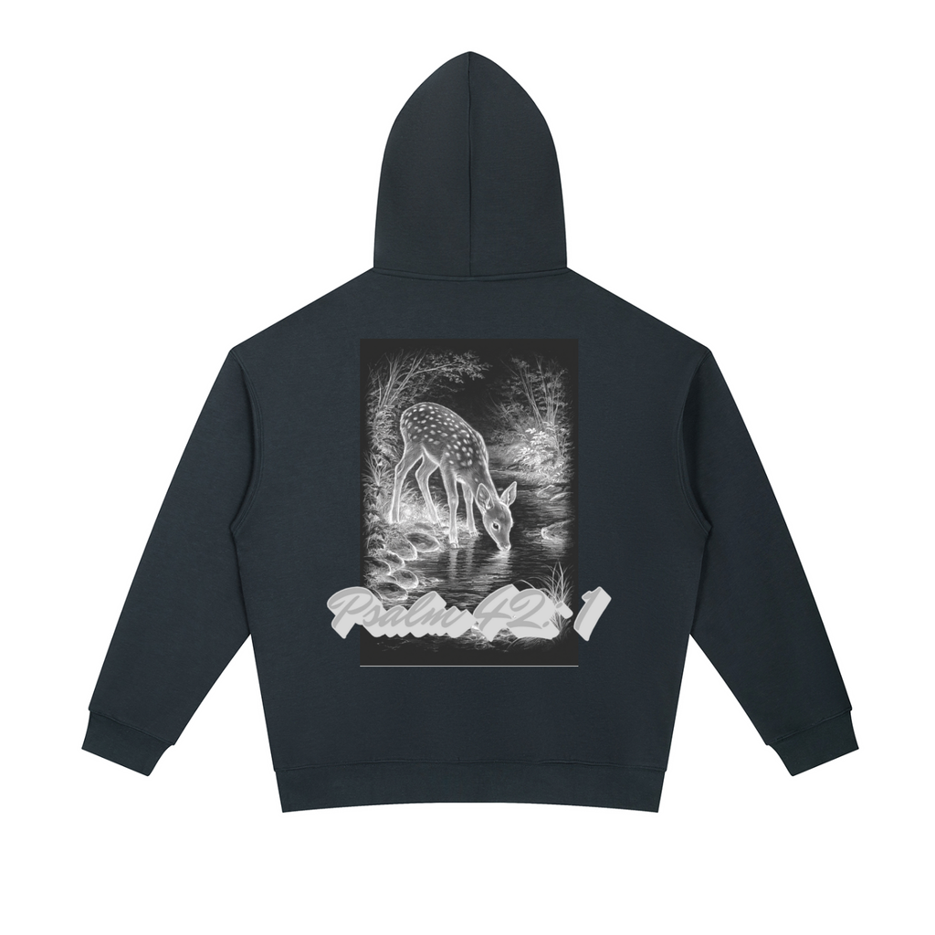 "Psalm 42:1" Heavyweight Hoodie