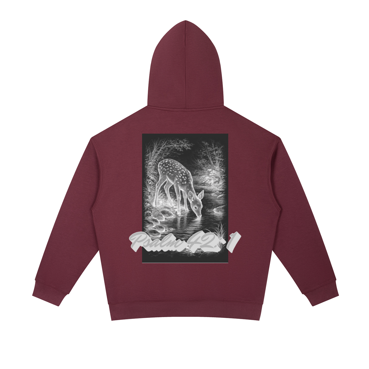 "Psalm 42:1" Heavyweight Hoodie