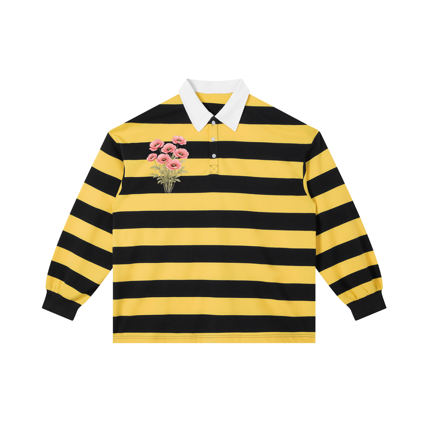 "Jesus is King" Collared Polo B/Y