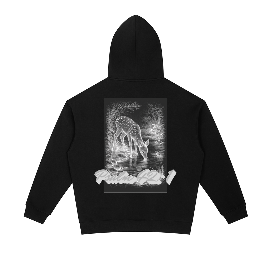 "Psalm 42:1" Heavyweight Hoodie