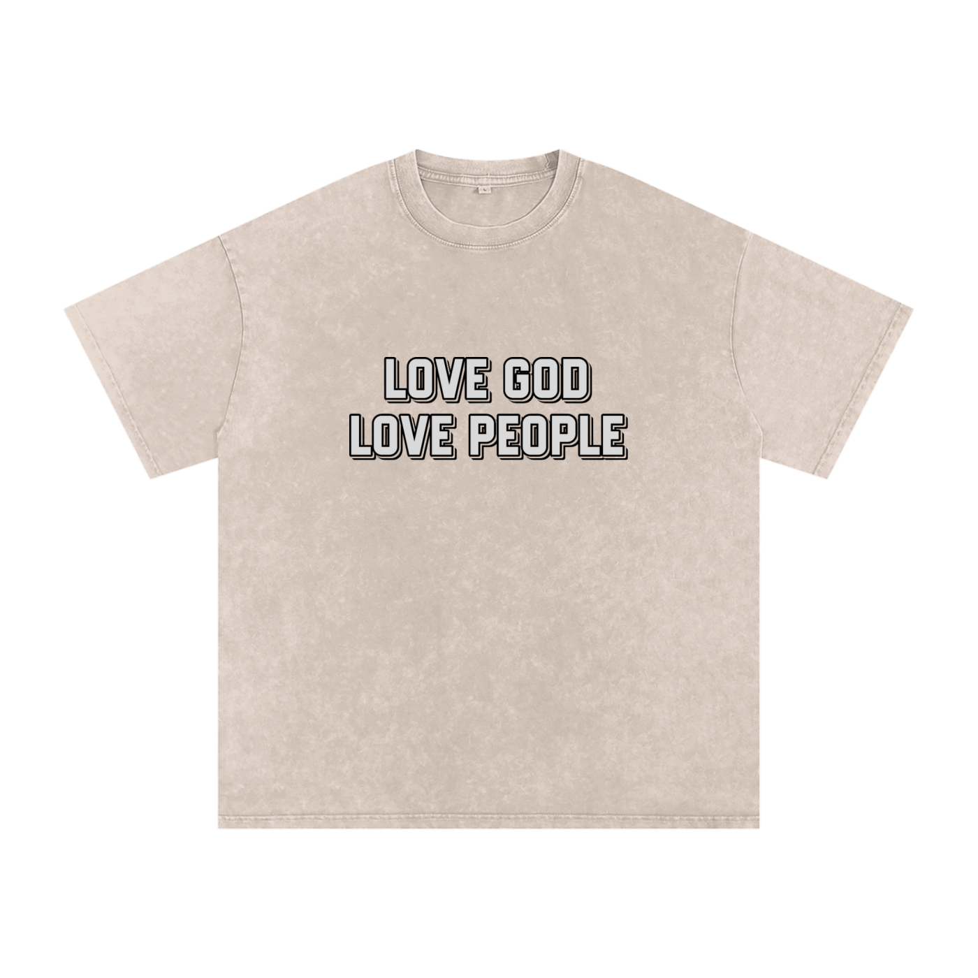 "Love God, Love people"
