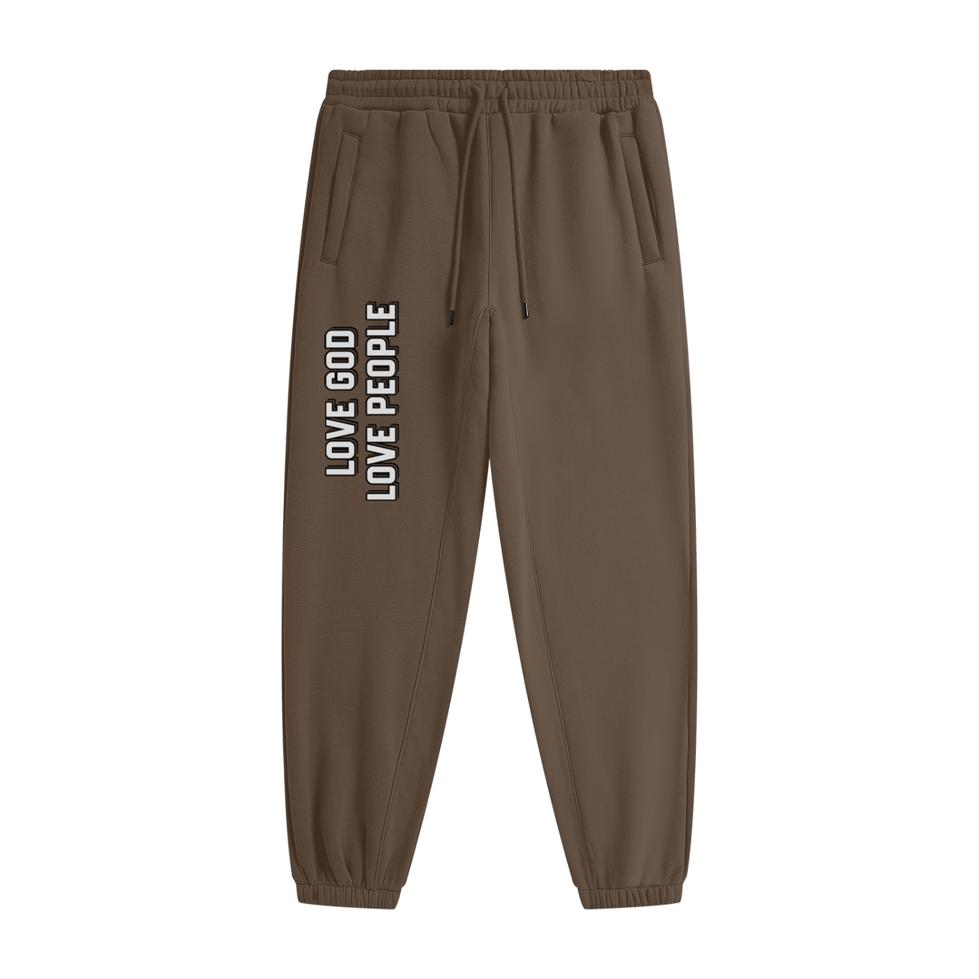 "Love God, Love People" Joggers