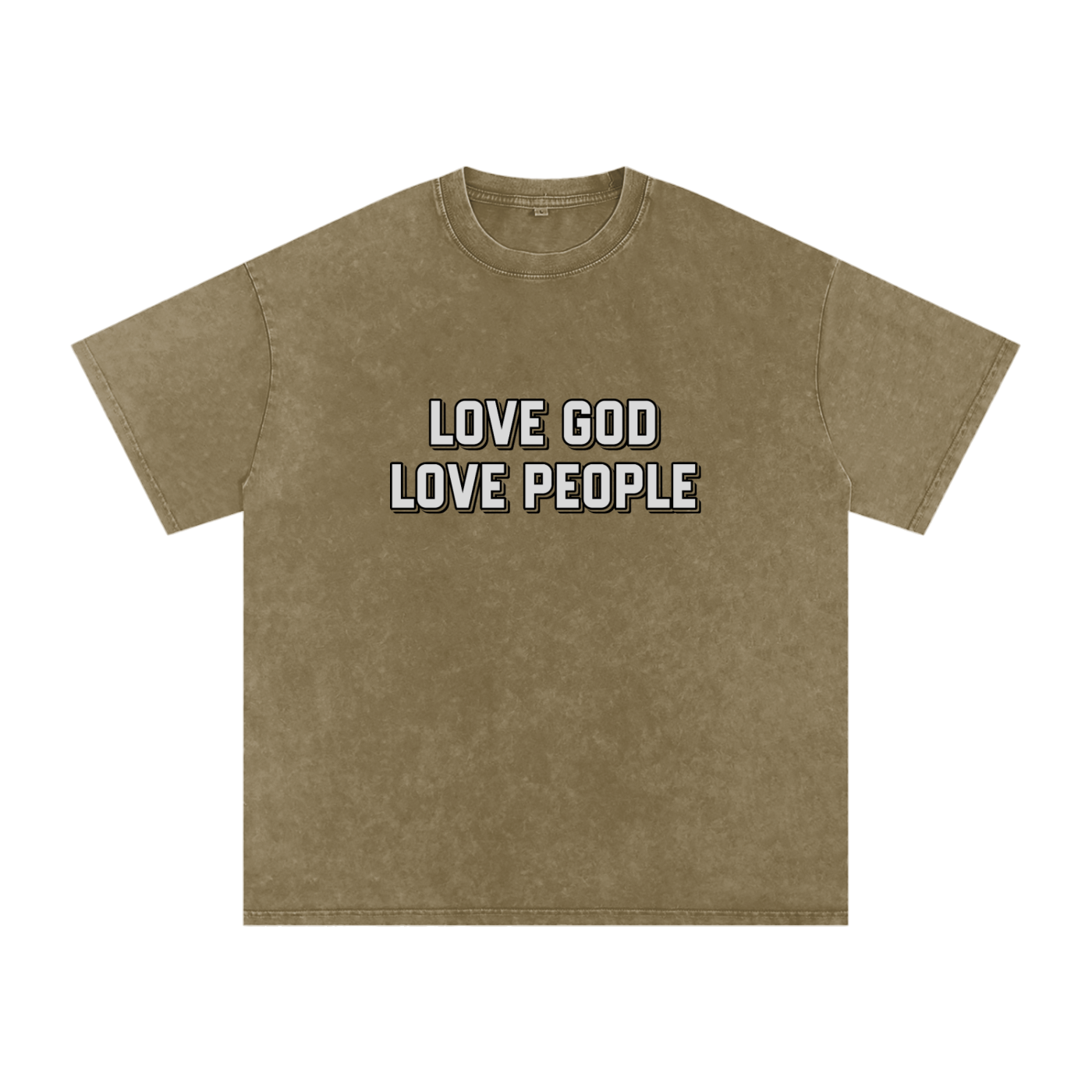 "Love God, Love people"